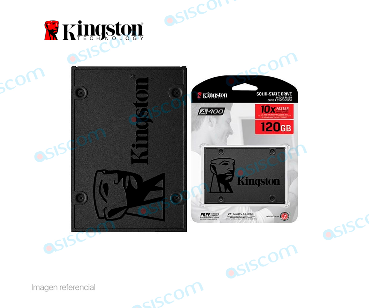 SSD SOLIDO KINGSTON 120GB ( SA400S37/120G ) BLISTER